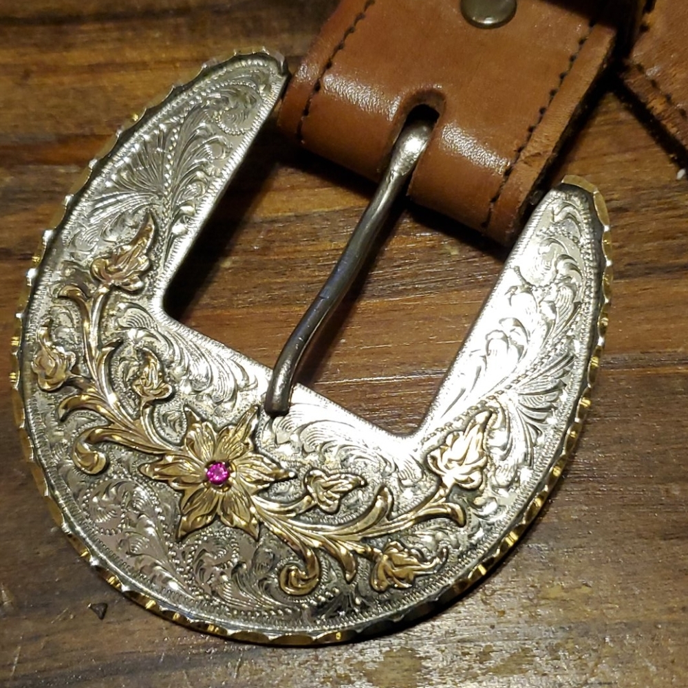 Vintage Alpaca Mexico Horse Hair Belt S/M - Picture 2 of 8